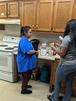 Eat Well and Feel Well at the Helen R. Tucker Adult Developmental Center